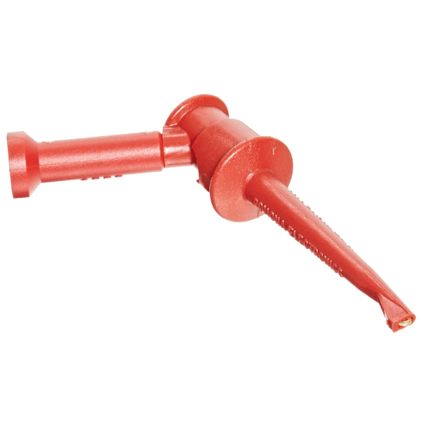 POMONA - 4826-2 Minigrabber® Test Clip With Pin Tip Jack (Red)