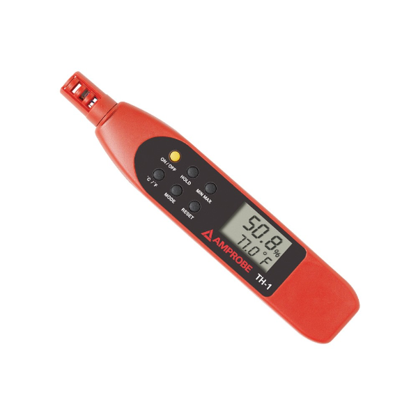 Amprobe TH-1 Compact Probe Style Relative Humidity Meter