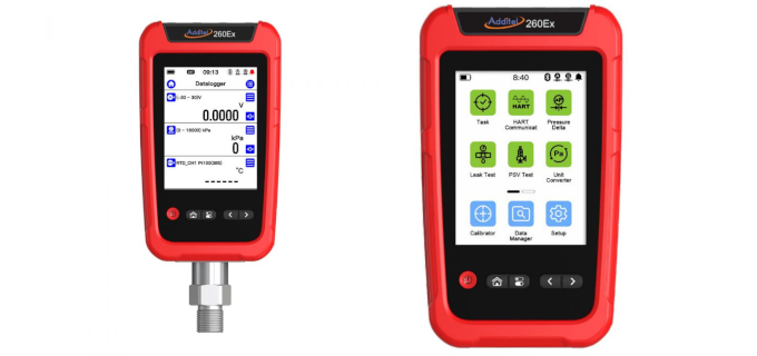 ADDITEL - ADT260EX Handheld Multichannel Reference Recorder, ATEX Certified Intrinsically Safe