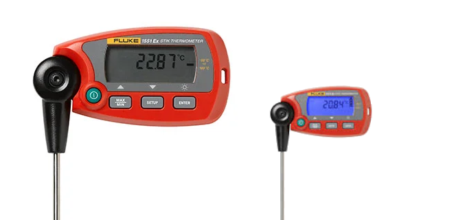 SMI Instrumenst Product FLUKE CALIBRATION - 1552A Thermometer Fixed PRT (Range -80 to 300 C), 1/4X12