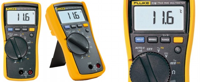 SMI Instrumenst Product FLUKE - 116 True-RMS Multimeter (HVAC Multimeter with Temperature and Microamps)