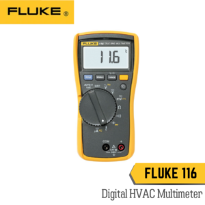 FLUKE 116 HVAC Multimeter with Temperature and Microamps